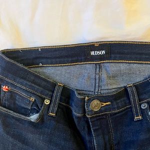 Dark wash Hudson skinny jeans size 26